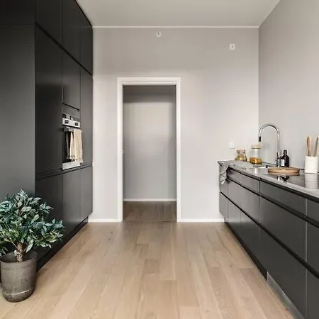 Otel Large Seafront Penthouse Apt! Private Roof Terrace Bergen